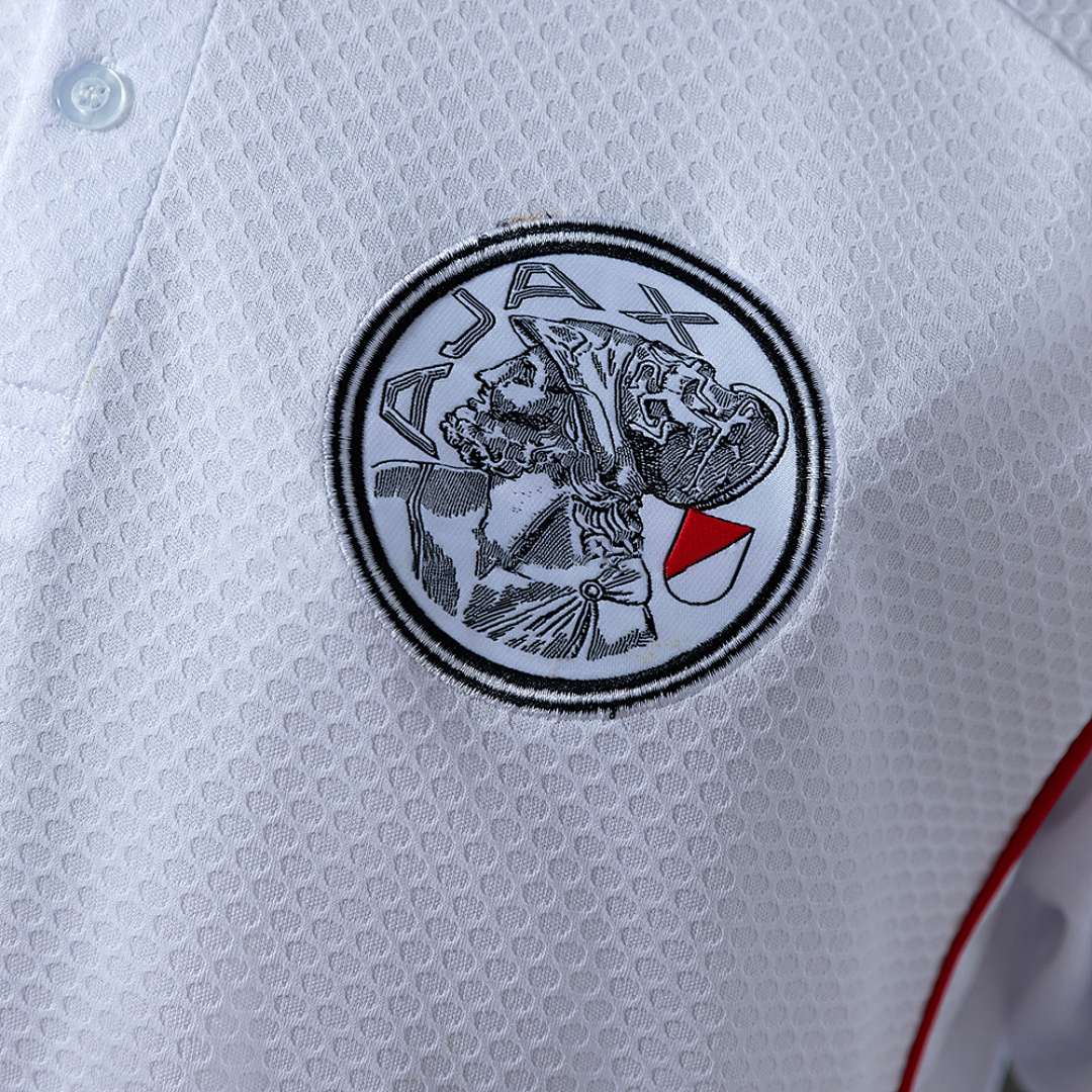 Ajax 25_26 POLO - White – Replica Football Soccer Shirt – S–XXL