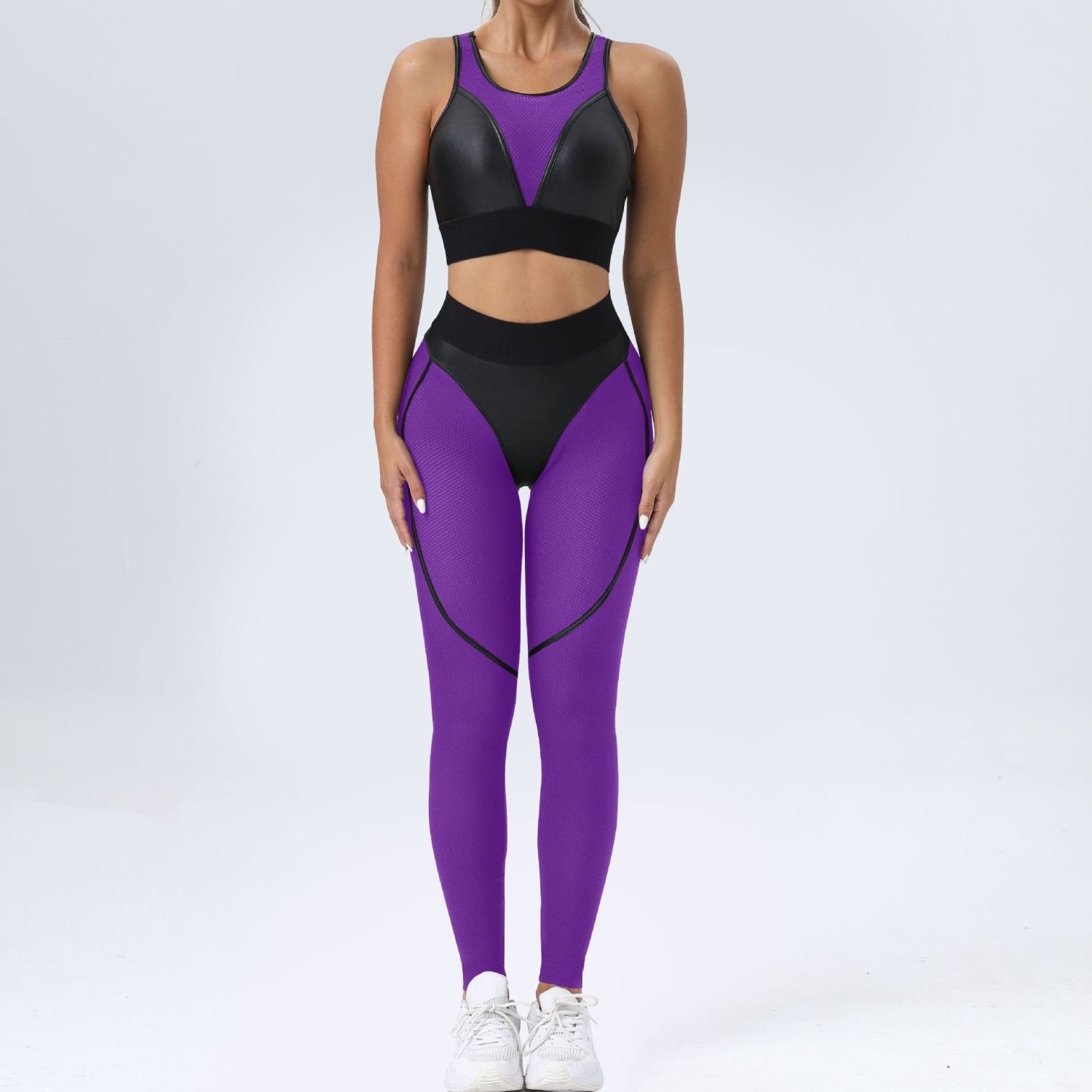 Women's Casual Yoga Workout New Slim-Fit Breathable Sportswear