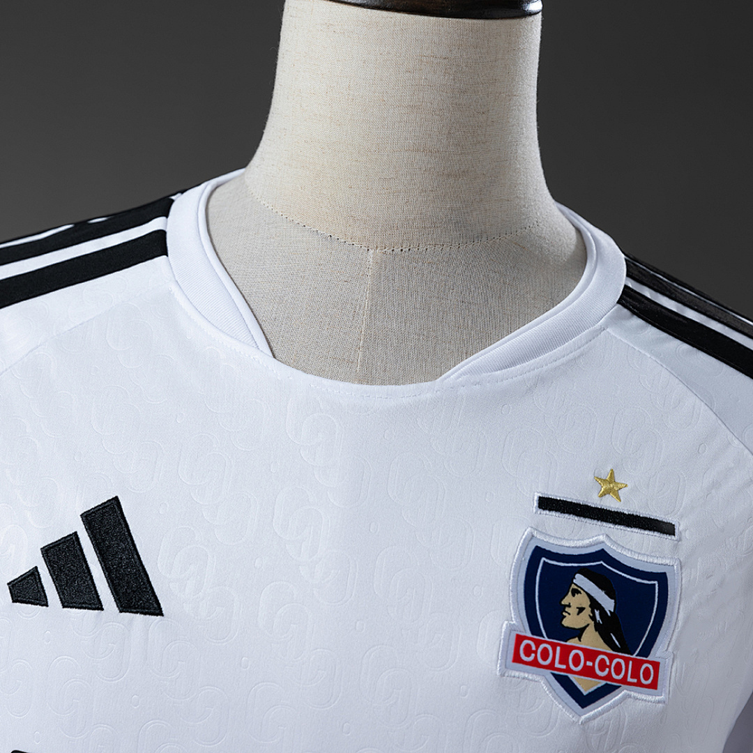 Colo Colo 26_27 Home Long-Sleeve Jersey – Replica Football Soccer Shirt – S–4XL