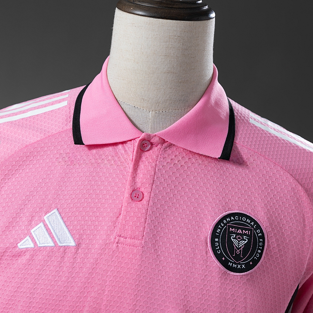Inter Miami 25_26 POLO-Pink S-XXL – Replica Football Soccer Shirt – S–XXL