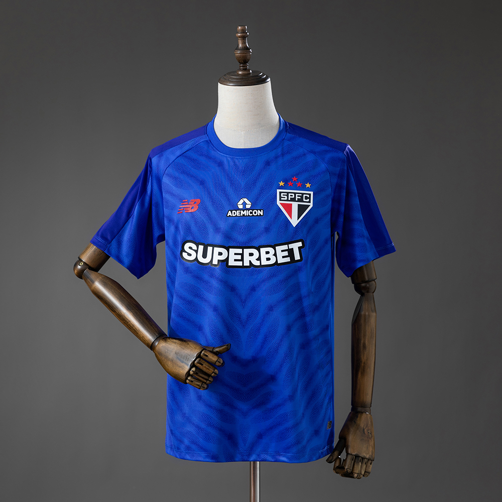 Sao Paulo 26_27 Goalkeeper Jersey – Blue – Replica Football Soccer Shirt – S–4XL