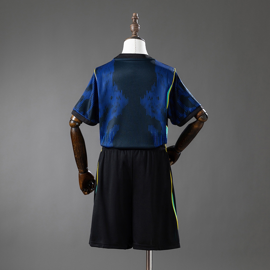 Brazil 26_27 Special Edition Kids Kit Jersey – Replica Football Soccer Shirt – Size 16–28