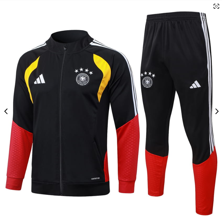 GERMANY TRACKSUIT JACKET 2O262027 BLACK RED