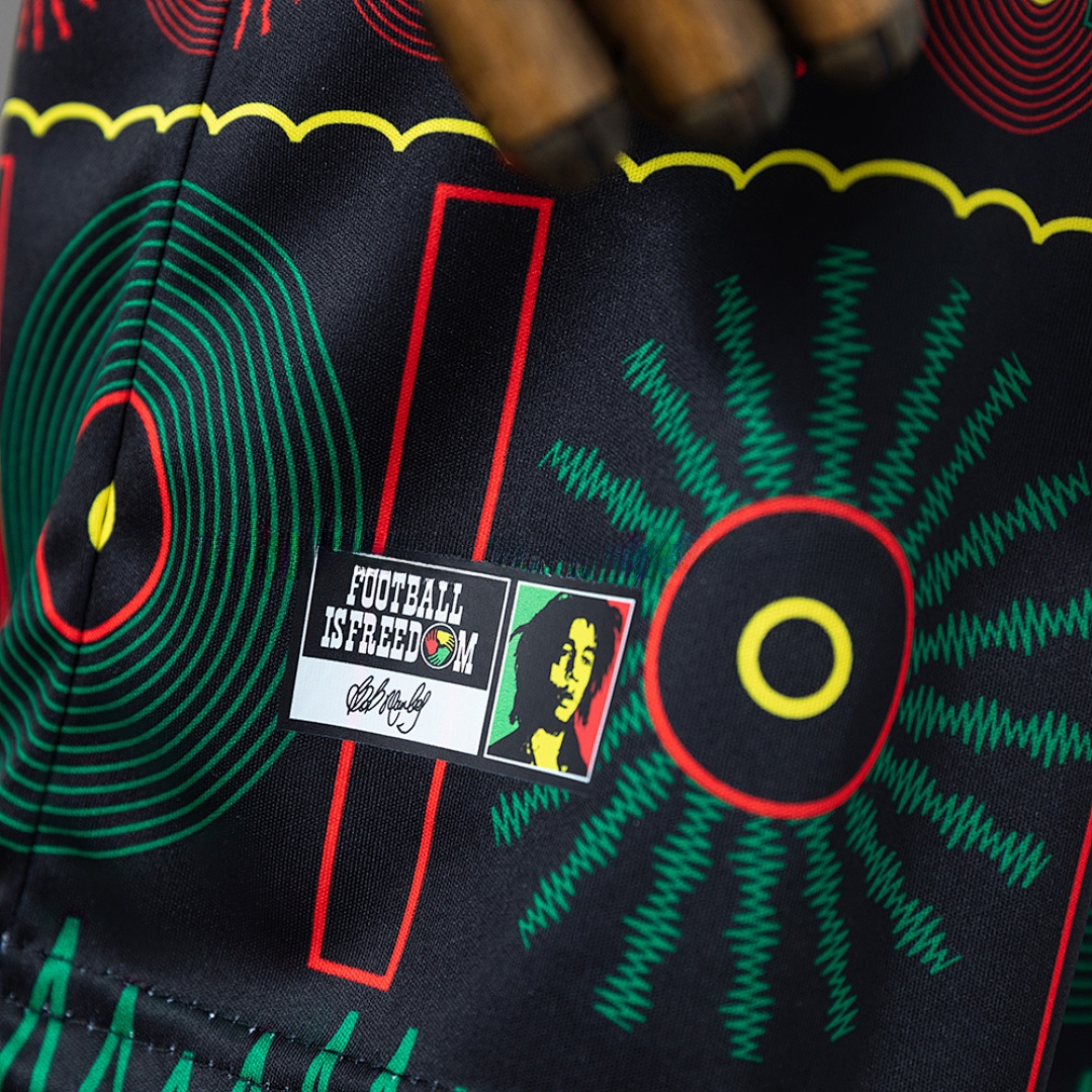 Jamaica 2026 x Bob Marley Away Kids Kit Jersey – Replica Football Soccer Shirt – Size 16-28