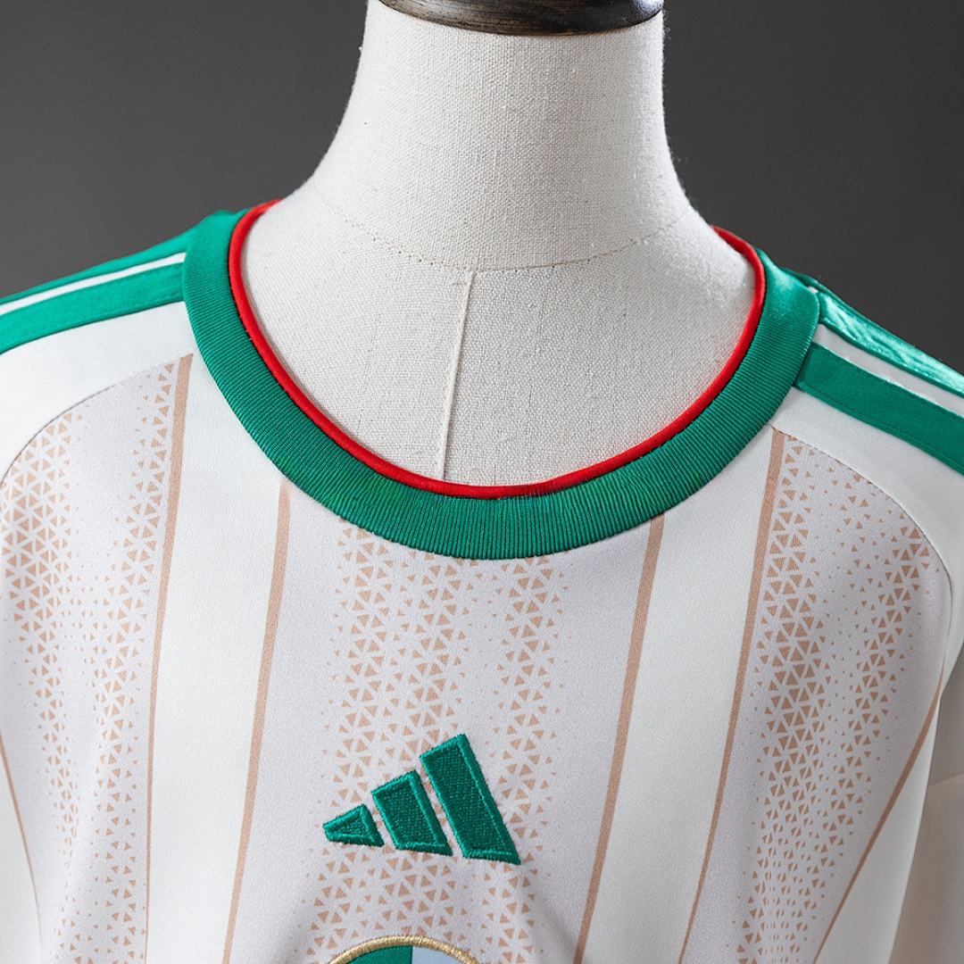 Algeria 2026 Home Kids Kit Jerseys – Replica Football Soccer Shirt – Size 16-28
