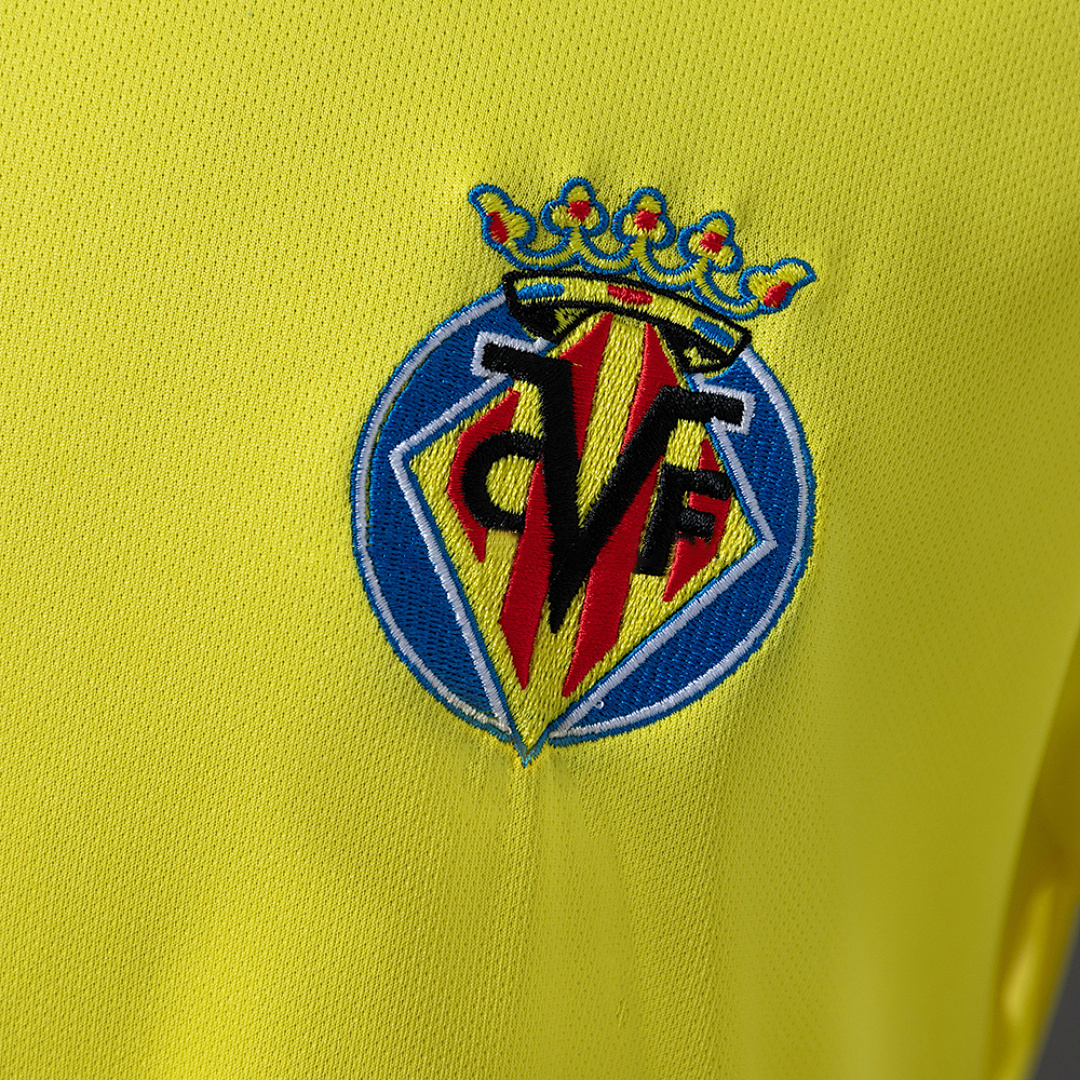 Villarreal 08_09 Home Retro Jersey – Replica Football Soccer Shirt – S–XXL
