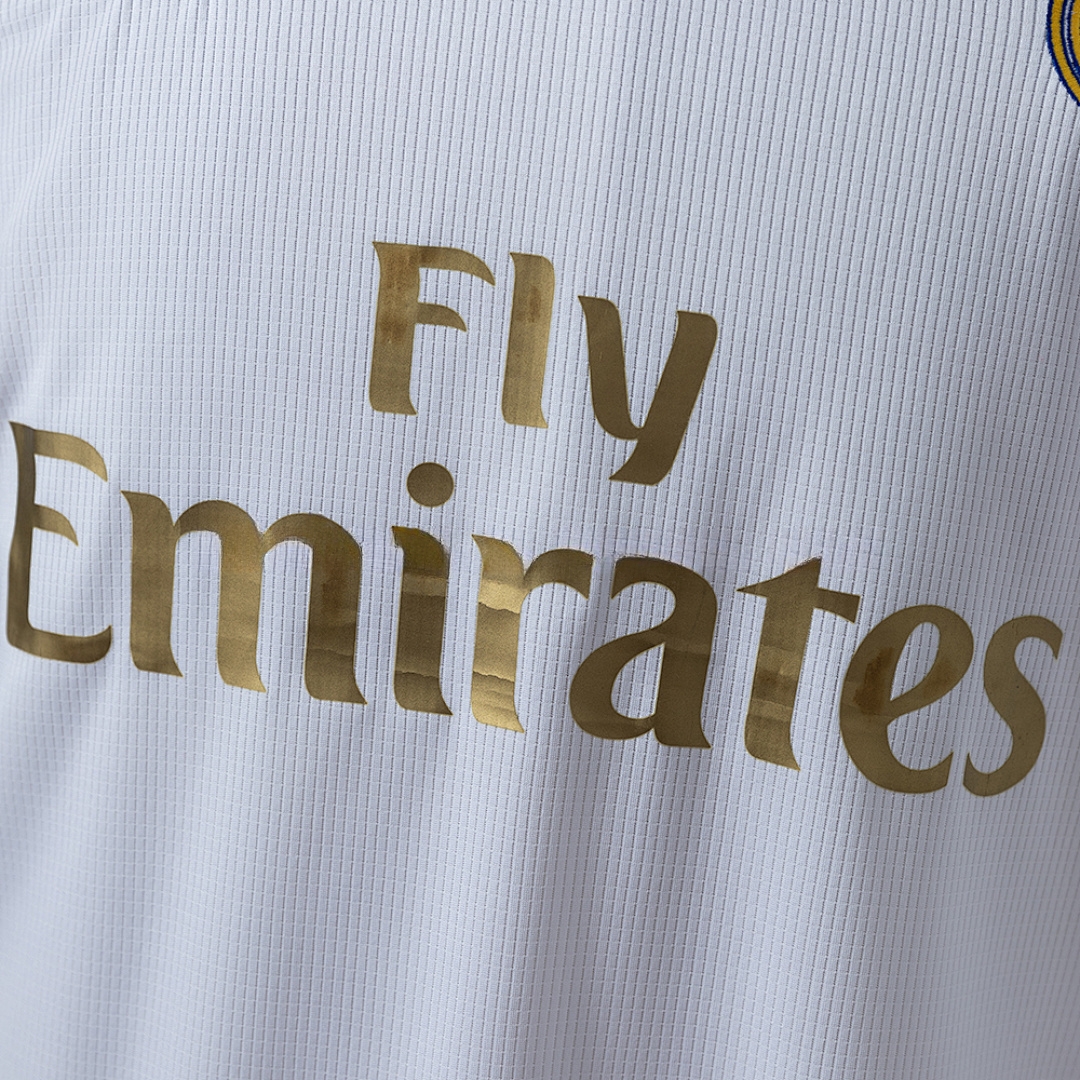Real Madrid 19_20 Home Retro Jersey – Replica Football Soccer Shirt – S–XXL