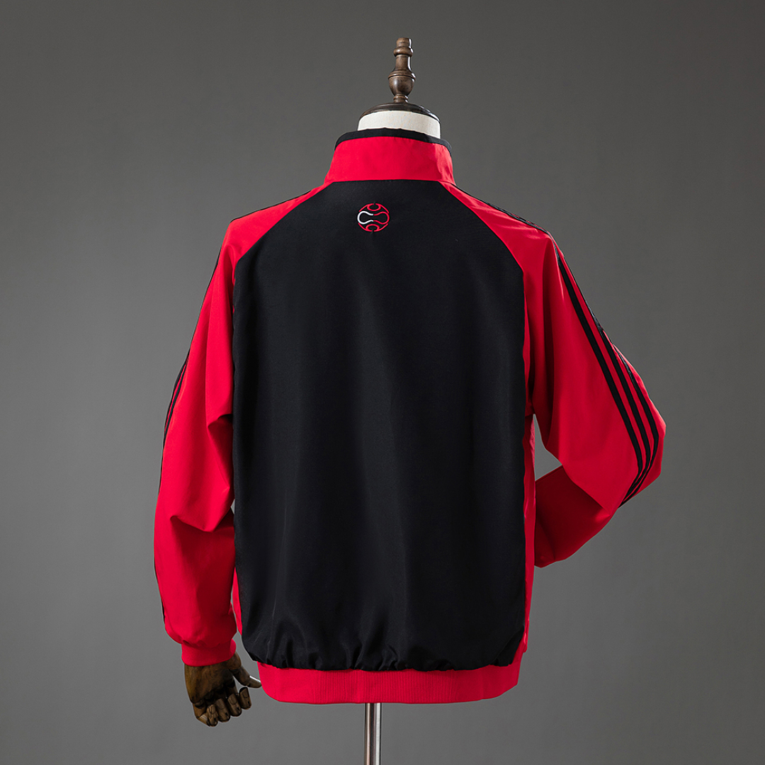 AC Milan 06_07 Training Windbreaker – Red – Replica Football Jacket – S–XXL