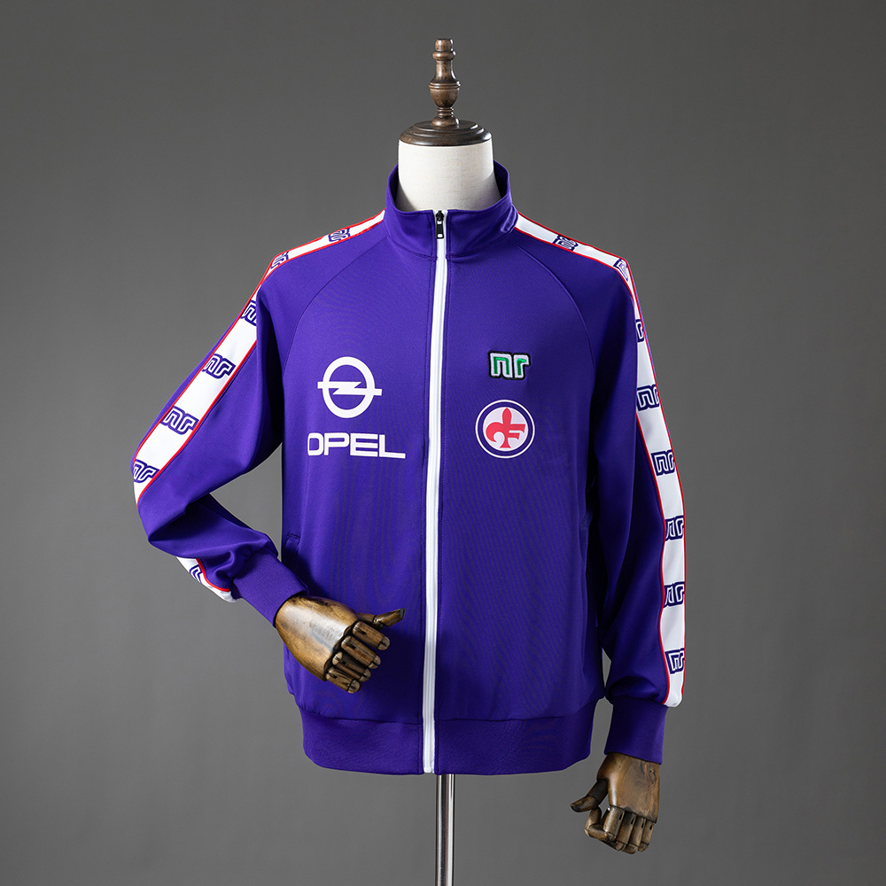 Fiorentina 85_86 Retro Jacket – Replica Football Soccer Shirt – S–XXL