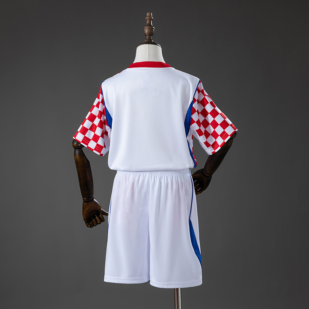 Croatia 2026 Home Kids Kit Jersey – Replica Football Soccer Shirt – Size 16–28