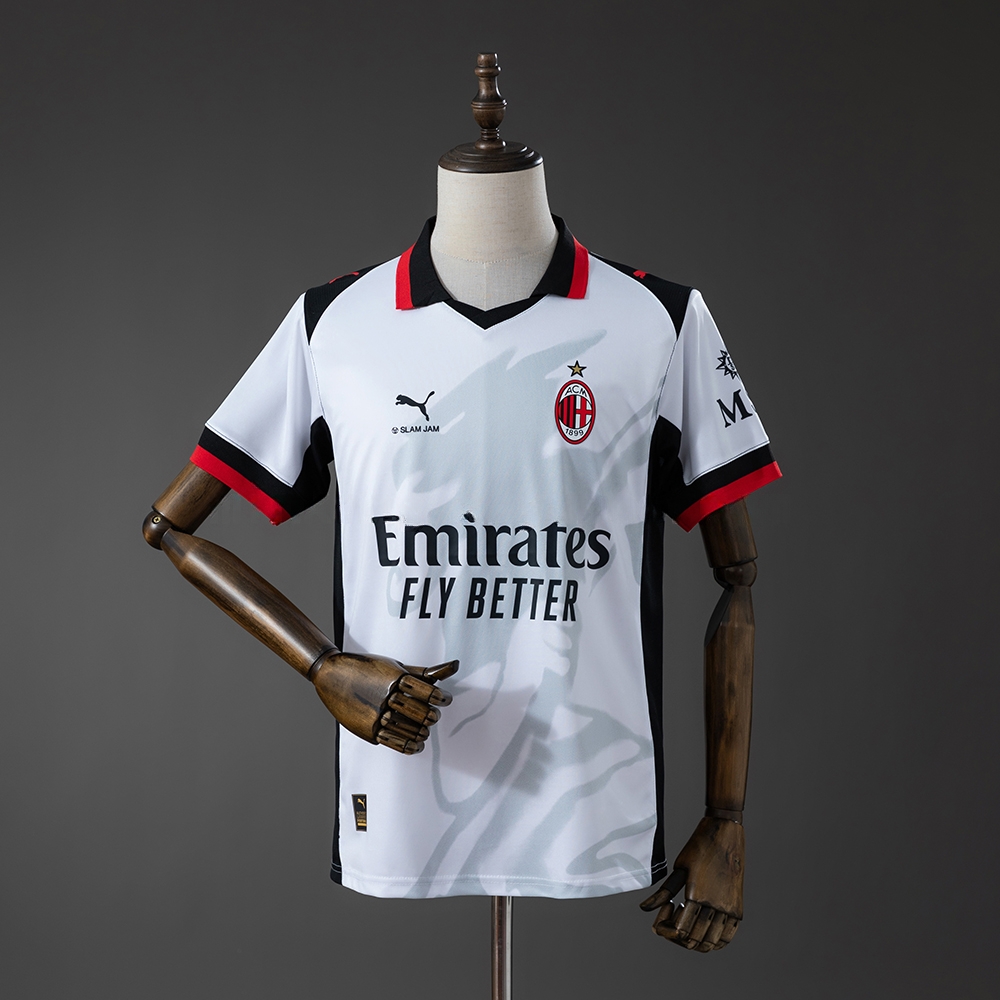 AC Milan x Slam Jam 25_26 Limited Edition Jersey – Replica Football Soccer Shirt – S–4XL