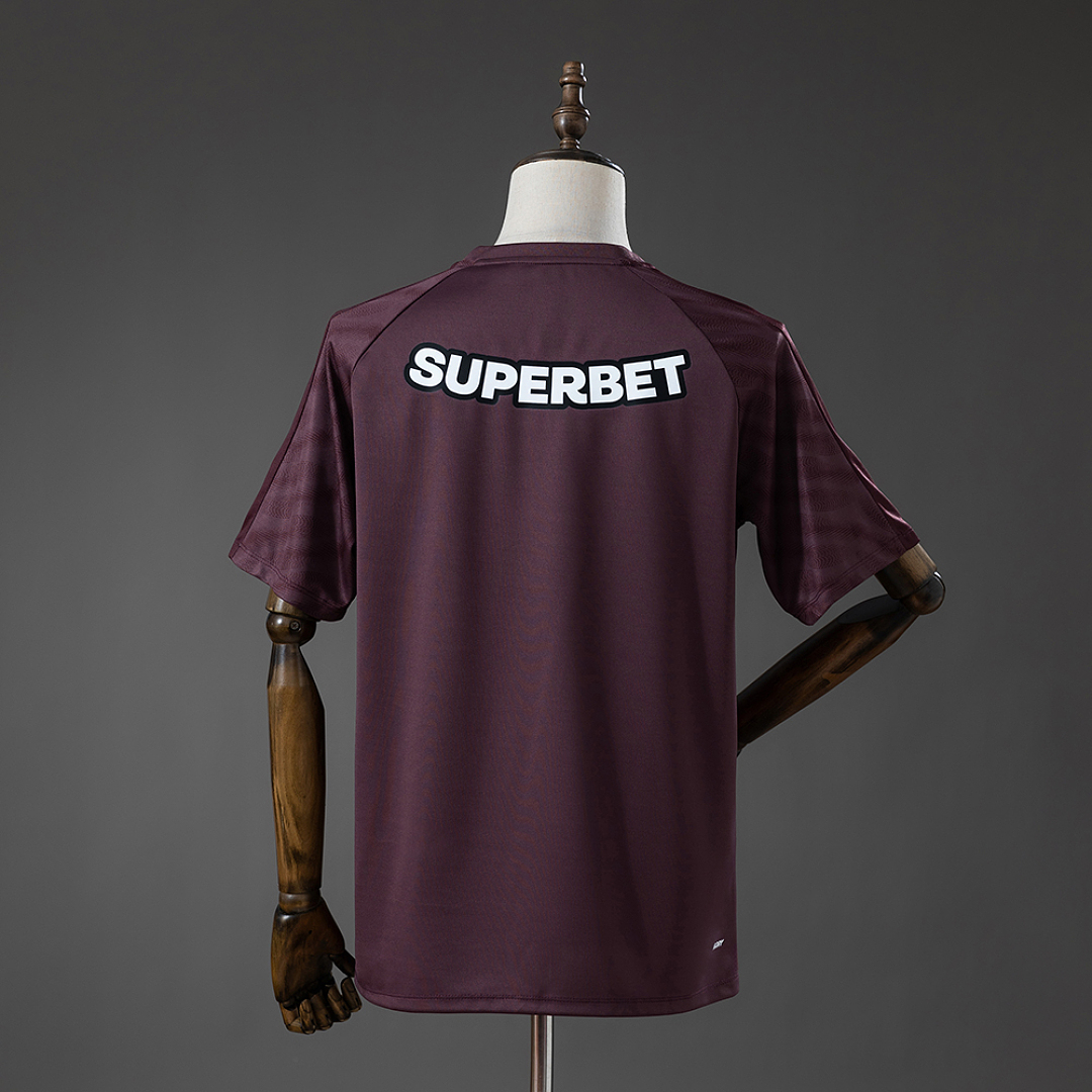 Sao Paulo 26_27 Goalkeeper Jersey – Deep Burgundy – Replica Football Soccer Shirt – S–4XL