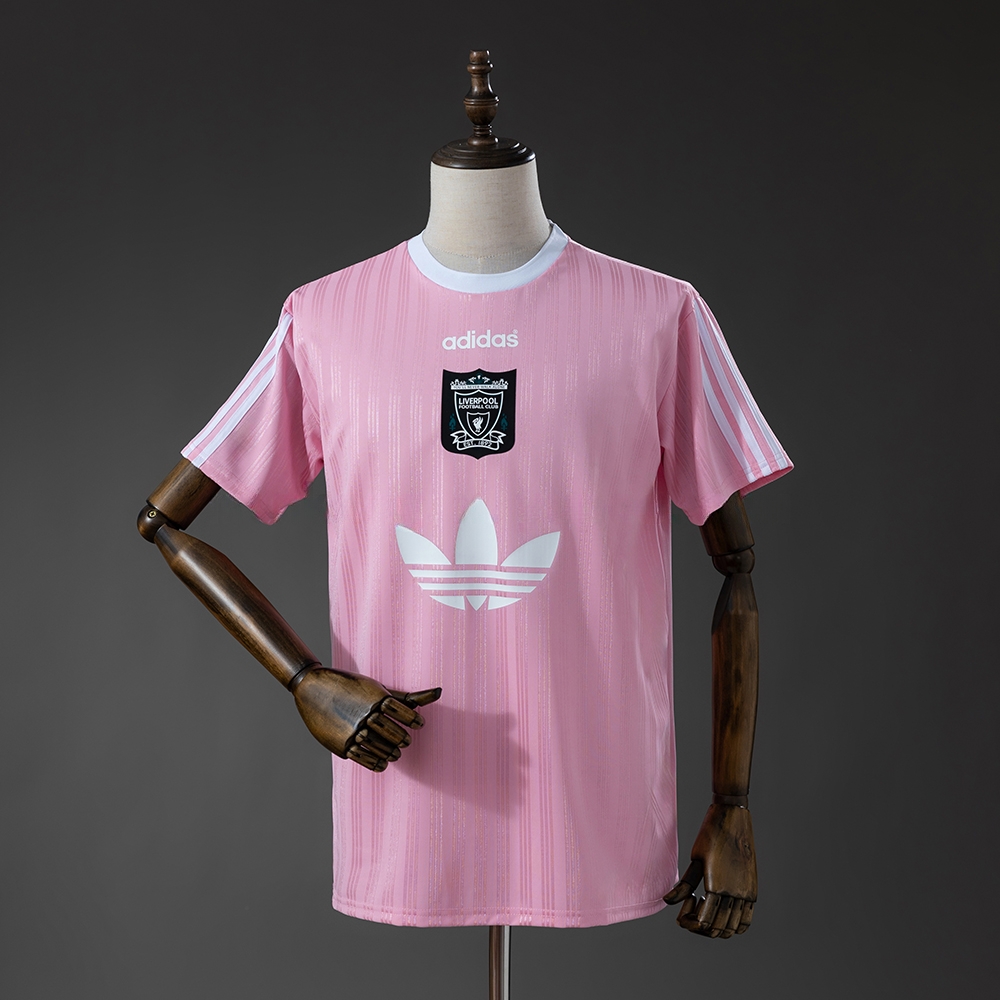 LFC Polyester T-Shirt 95 Pink – Replica Football Soccer Shirt – S–XXL