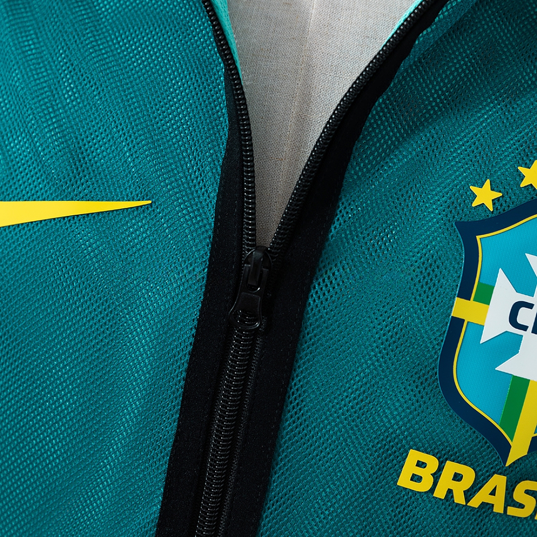 Brazil 2026 Men's Football Anthem Jacket – Replica Football Soccer Jacket – S–XXL