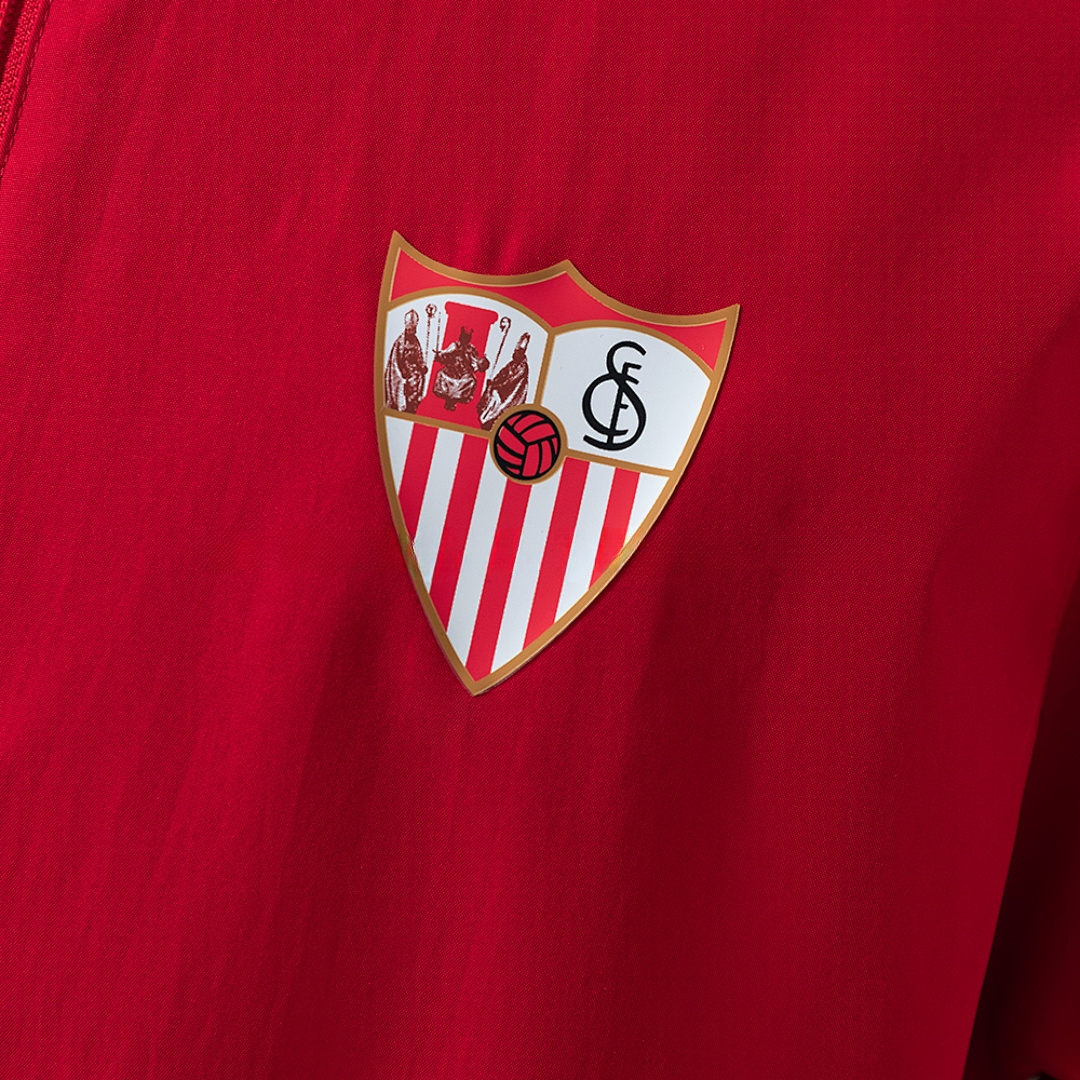 Athletic Bilbao Reversible Jacket Windbreaker – Red & White – Replica Football Soccer Jacket – S–XXL