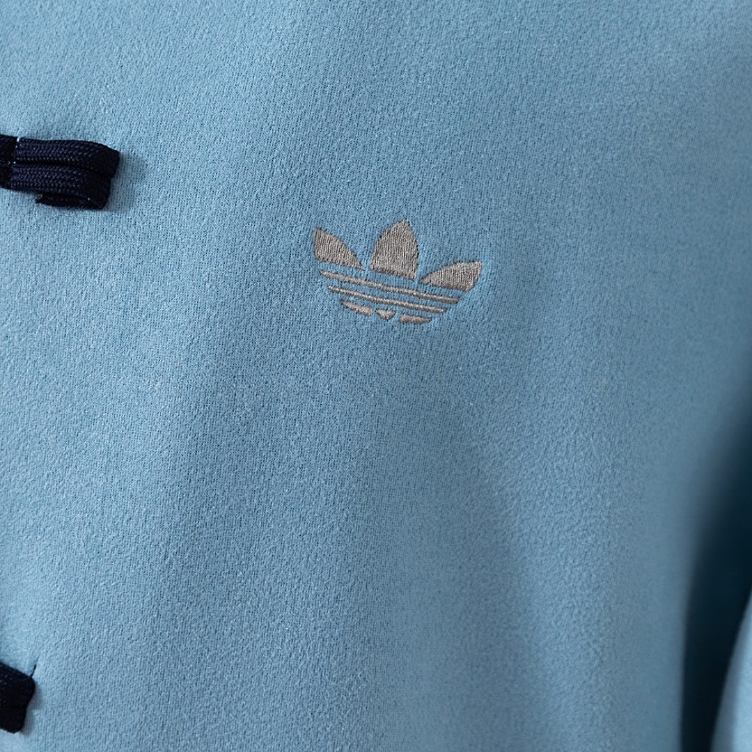 Chinese New Year Tang-Style Jacket Sky Blue – Replica Football Soccer Shirt – S–XL