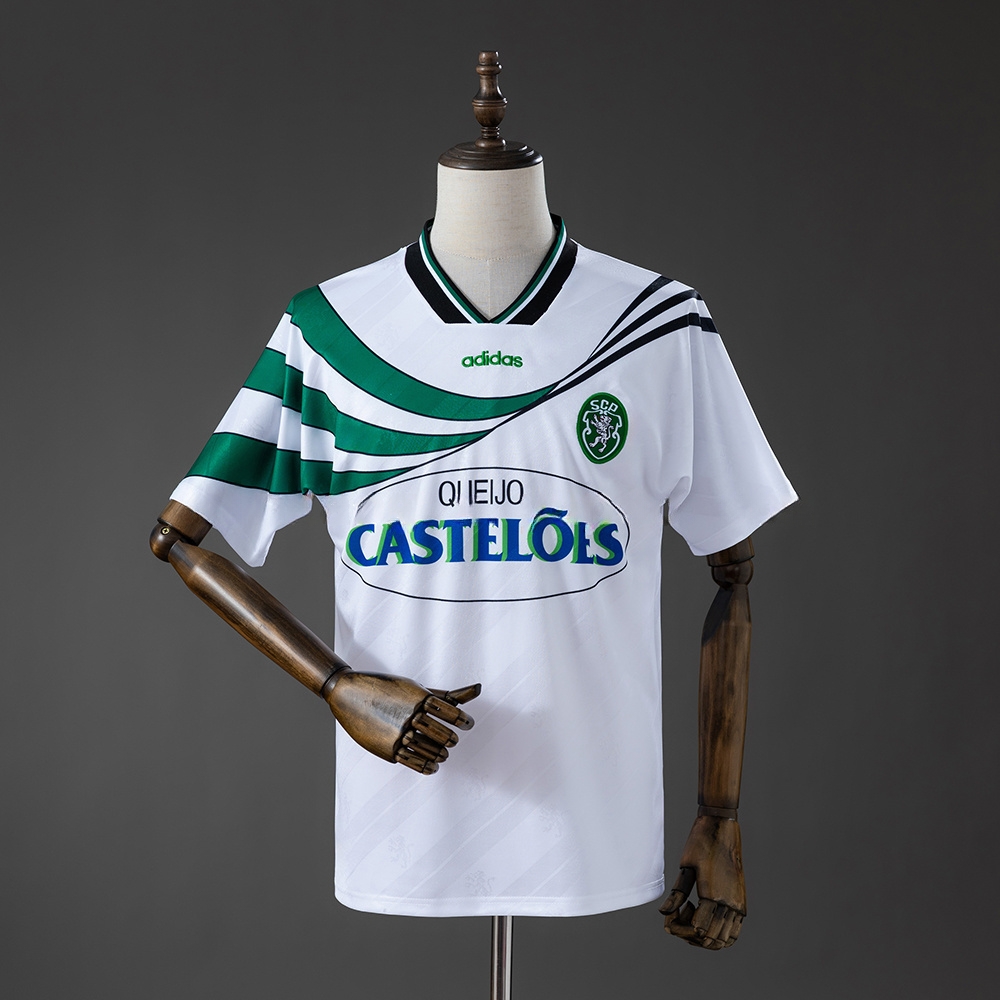 Sporting CP 94_95 Third Retro Jersey – Replica Football Soccer Shirt – S–XXL