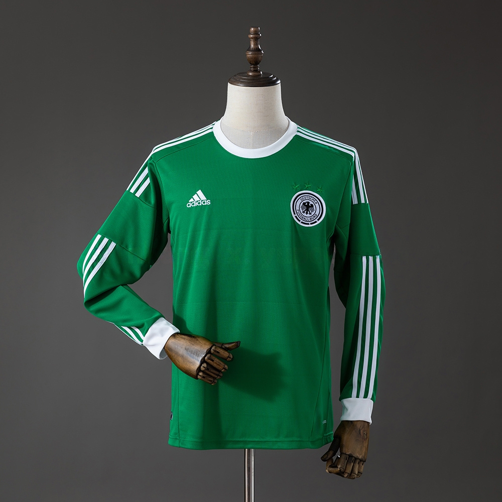 Germany 12_13 Away Retro Long Sleeve Jersey – Replica Football Soccer Shirt – S–XXL