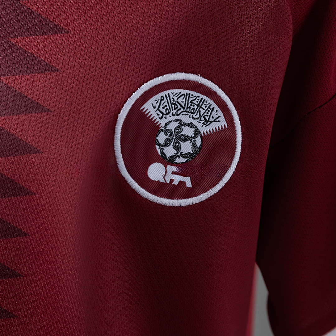 Qatar 2026 Home Kids kit Jersey – Replica Football Soccer Shirt – SIZE 16-28