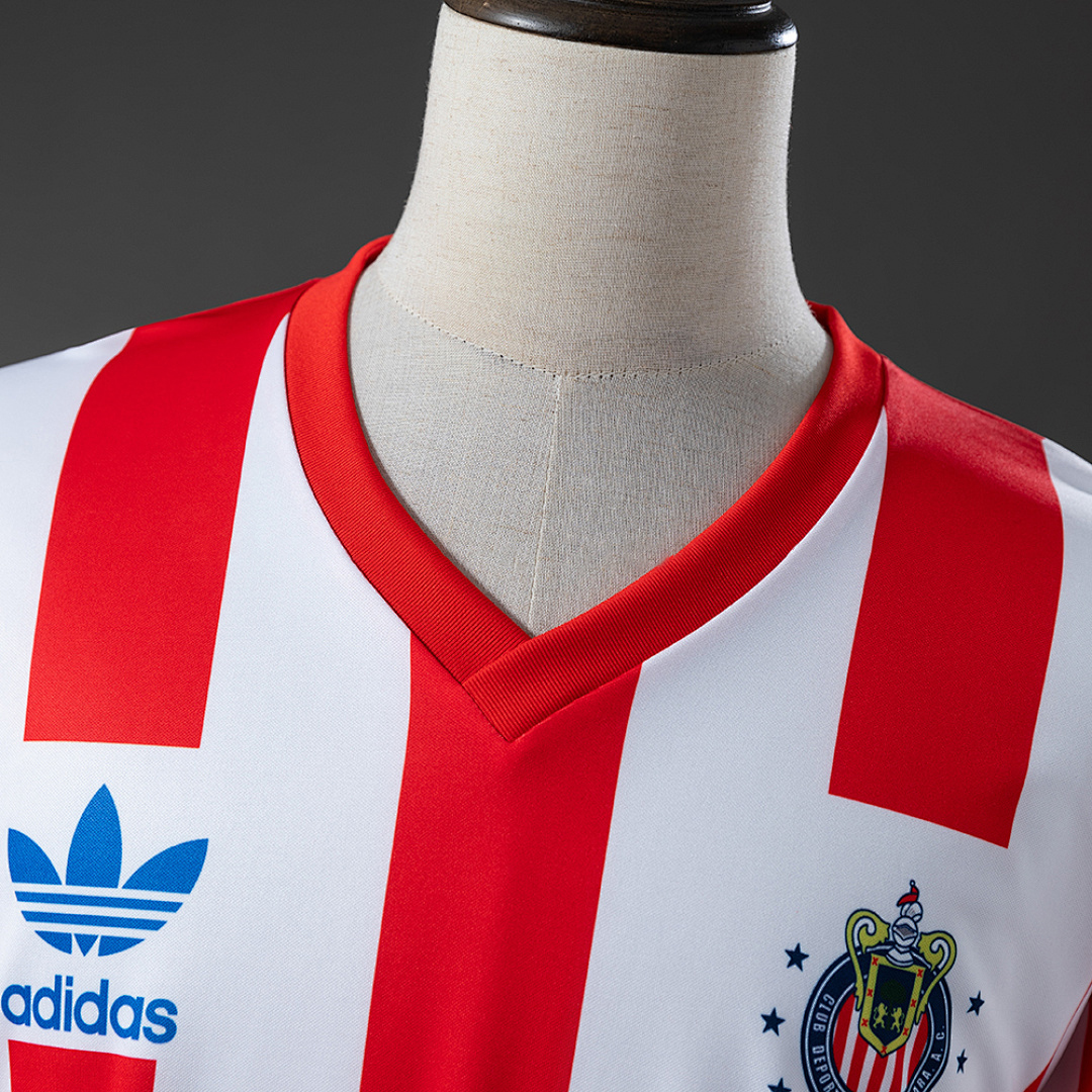 Guadalajara 91_92 Home Long-sleeved Retro Jersey – Replica Football Soccer Shirt – S–XXL