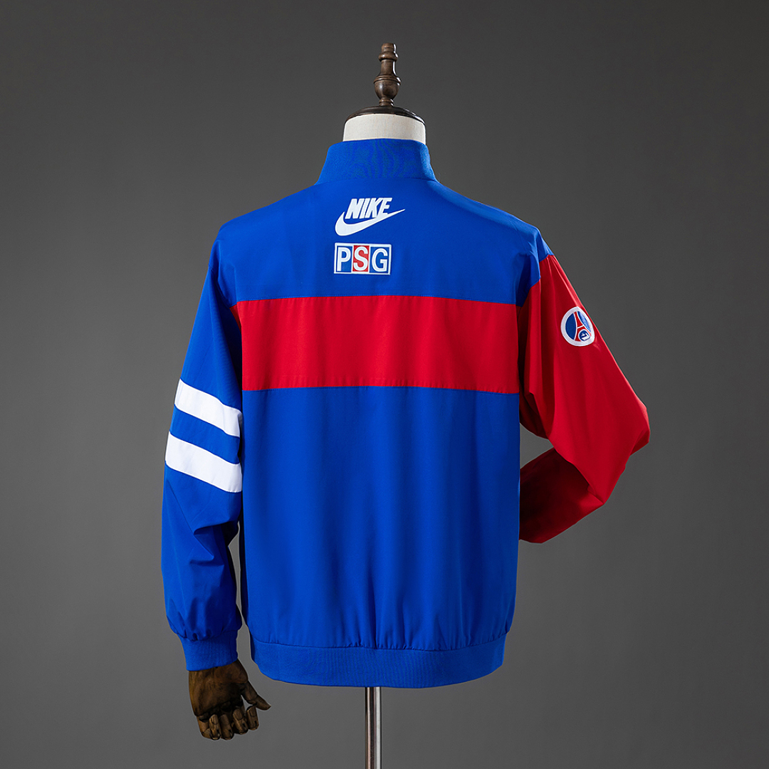 PSG 96_97 Jacket – Red & Blue – Replica Football Retro Jacket – S–XXL