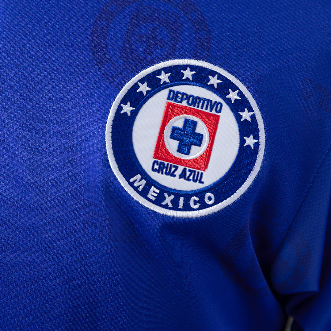 Cruz Azul 1998 Home Long-Sleeve Retro Jersey – Replica Football Soccer Shirt – S–XXL