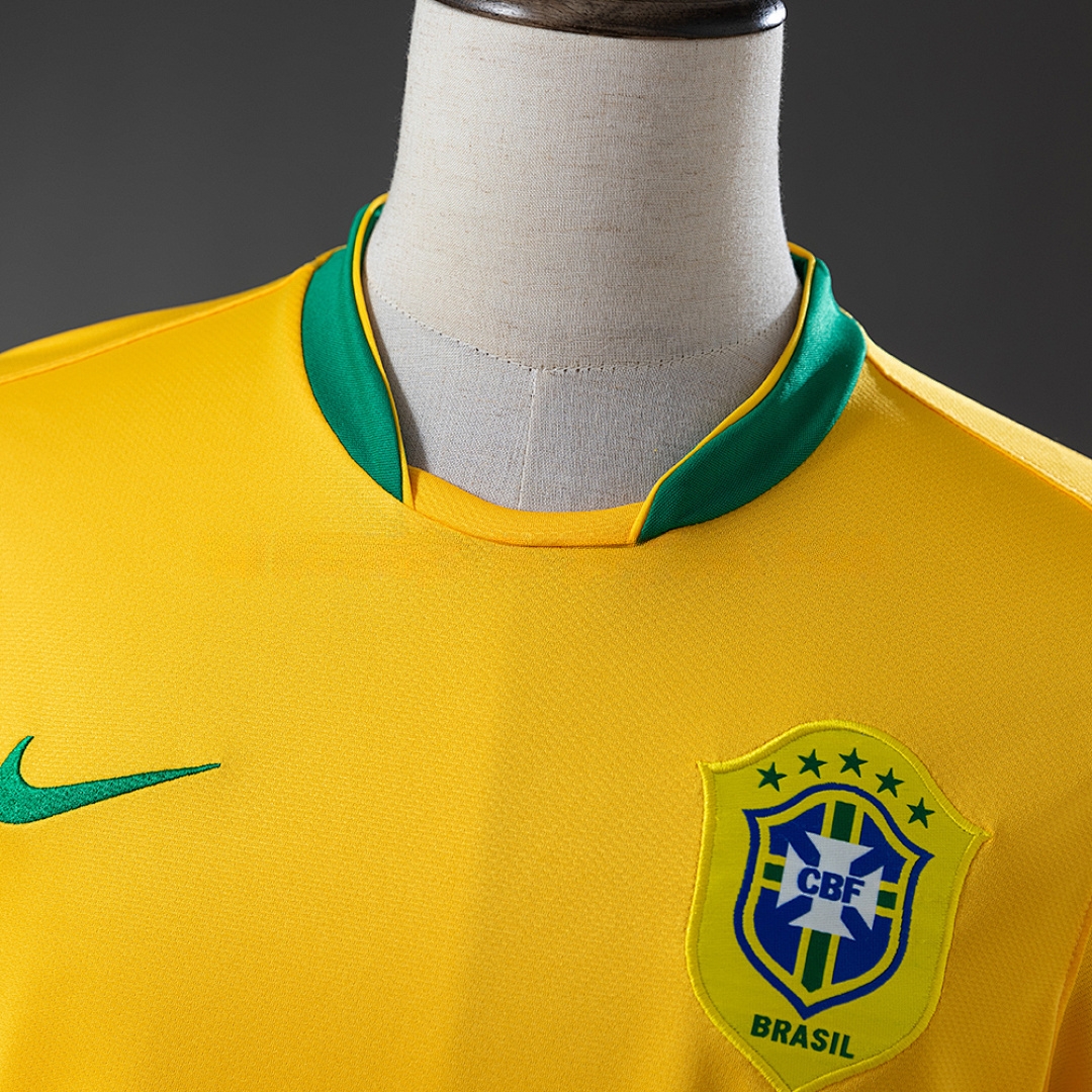 Brazil 2018 Home Retro Jersey – Replica Football Soccer Shirt – S–XXL