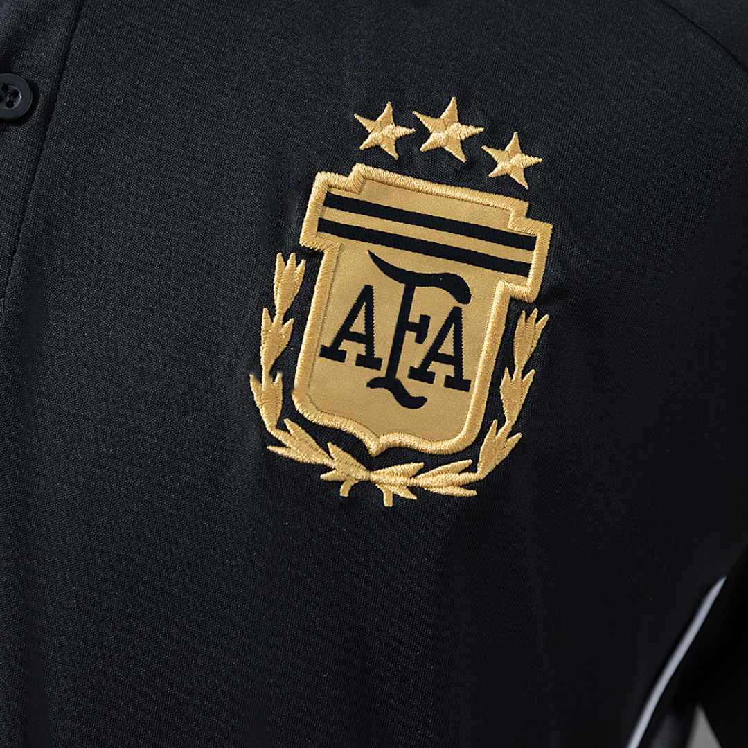 Argentina 25_26 POLO - Black – Replica Football Soccer Shirt – S–XXL