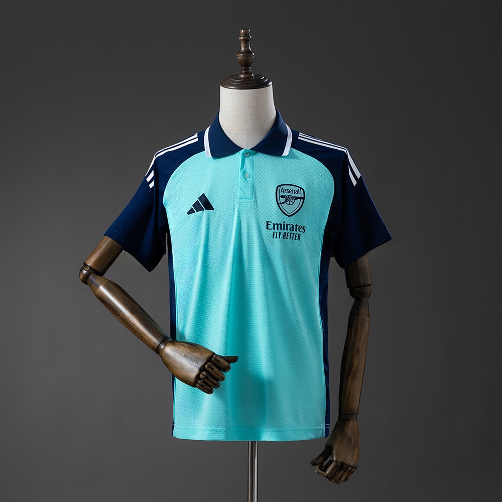 Arsenal 25_26 POLO - Light Green S-XXL – Replica Football Soccer Shirt – S–XXL