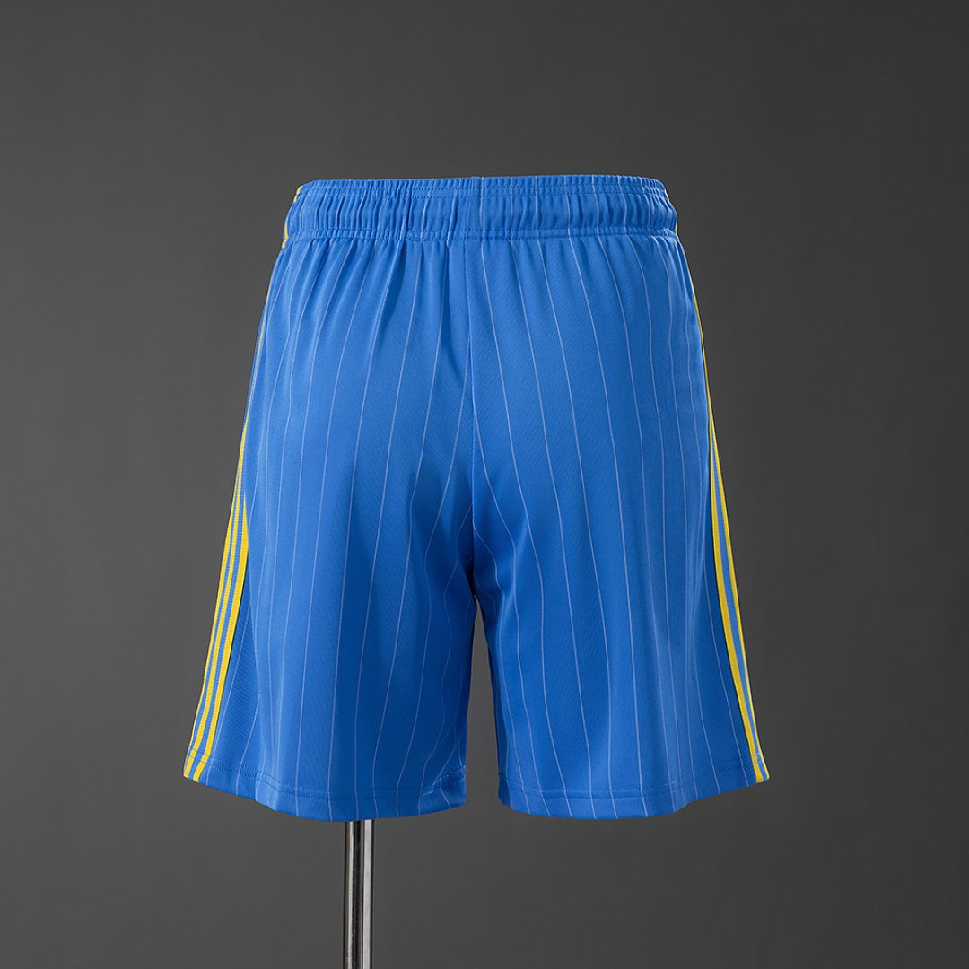 M-U Terrace Icons Shorts Blue – Football Lifestyle Shorts – S–XXL