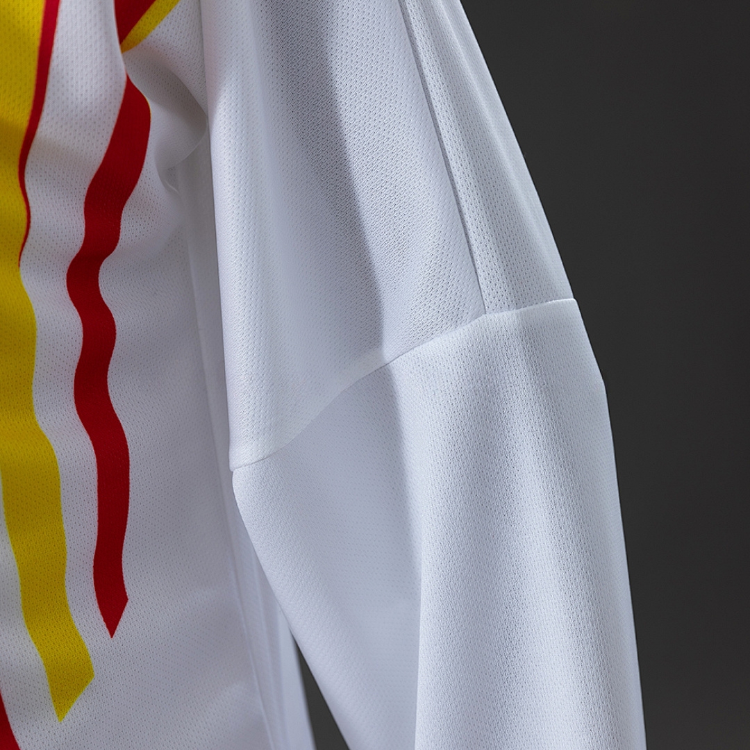 Spain 1996 Away Retro Long Sleeve Jersey – Replica Football Soccer Shirt – S–XXL
