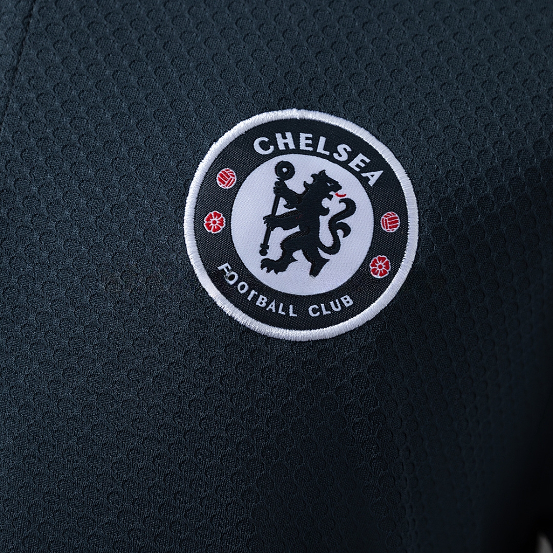 Chelsea 25_26 POLO - Dark Grey S-XXL – Replica Football Soccer Shirt – S–XXL