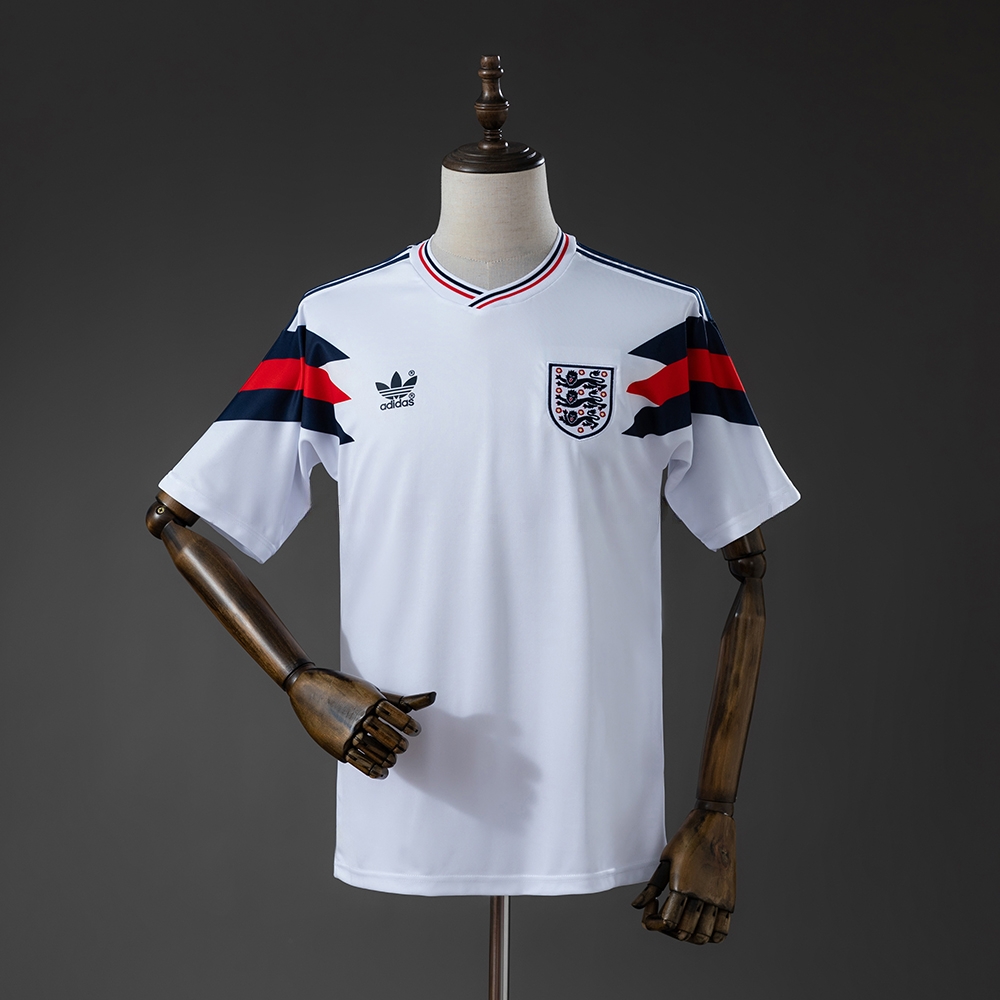 England 1990 Home Retro Jersey – Replica Football Soccer Shirt – S–XXL
