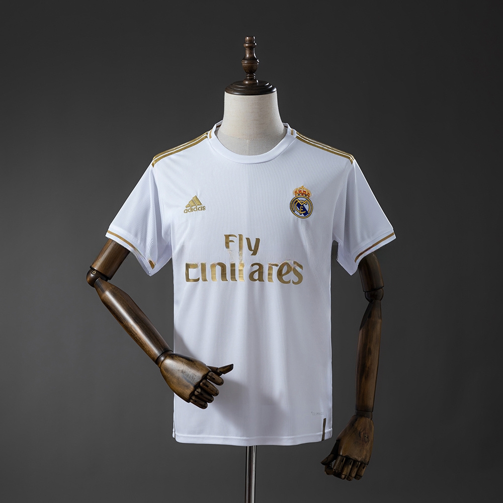 Real Madrid 19_20 Home Retro Jersey – Replica Football Soccer Shirt – S–XXL