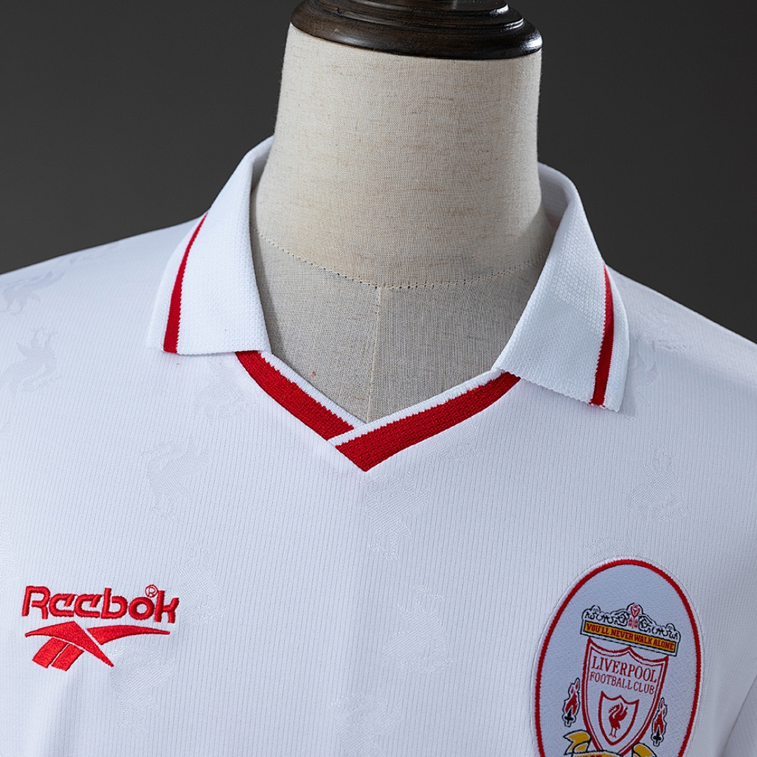 LFC 96_97 Retro White Jersey – Replica Football Soccer Shirt – S–XXL