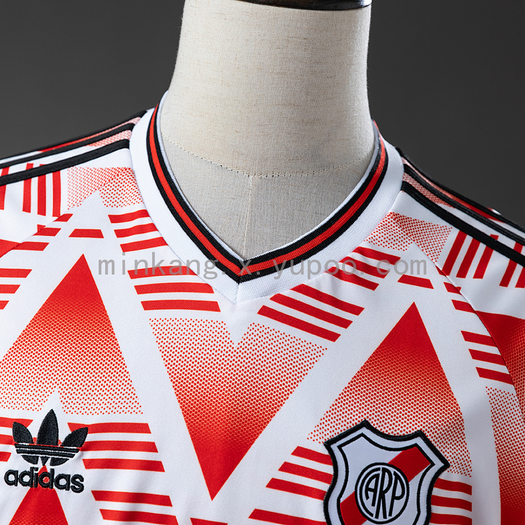 River Plate 92/93 Away Retro Jersey – Replica Football Soccer Shirt – S–XXL
