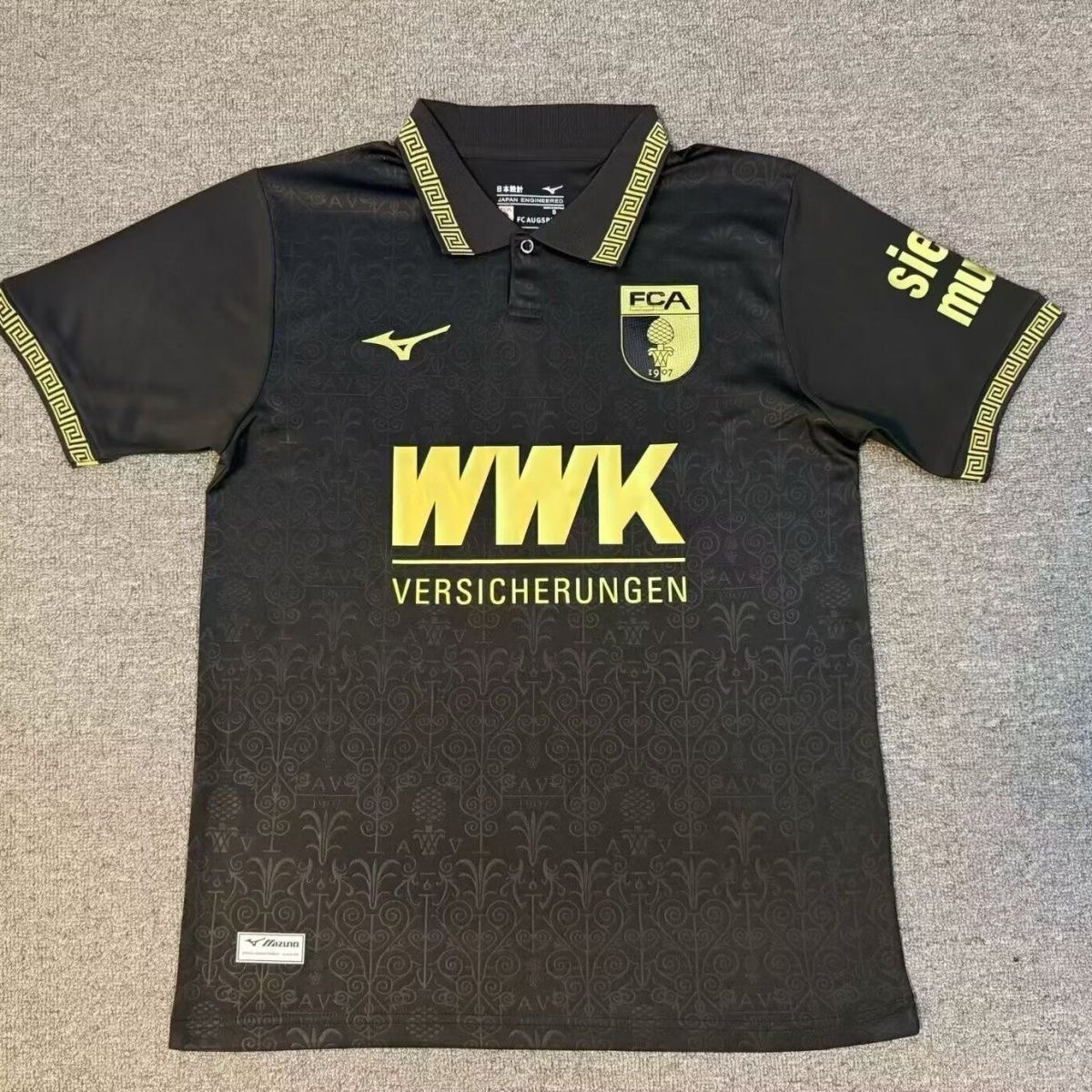 FC Augsburg Special Edition Black Gold Jersey S-2XL