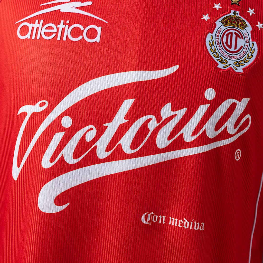 Toluca 99_00 Home Jersey – Replica Football Soccer Shirt – S–XXL