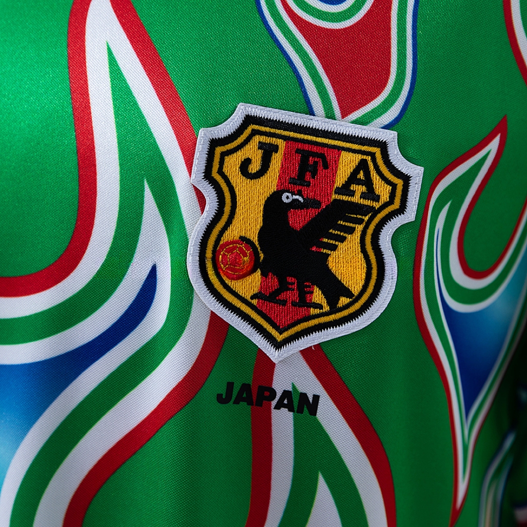Japan 1998 Retro GK Long Sleeve Jersey – Replica Football Soccer Shirt – S–XXL