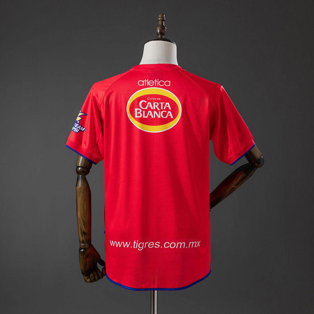 Tigres UANL 01_02 Away Retro Jersey – Replica Football Soccer Shirt – S–XXL