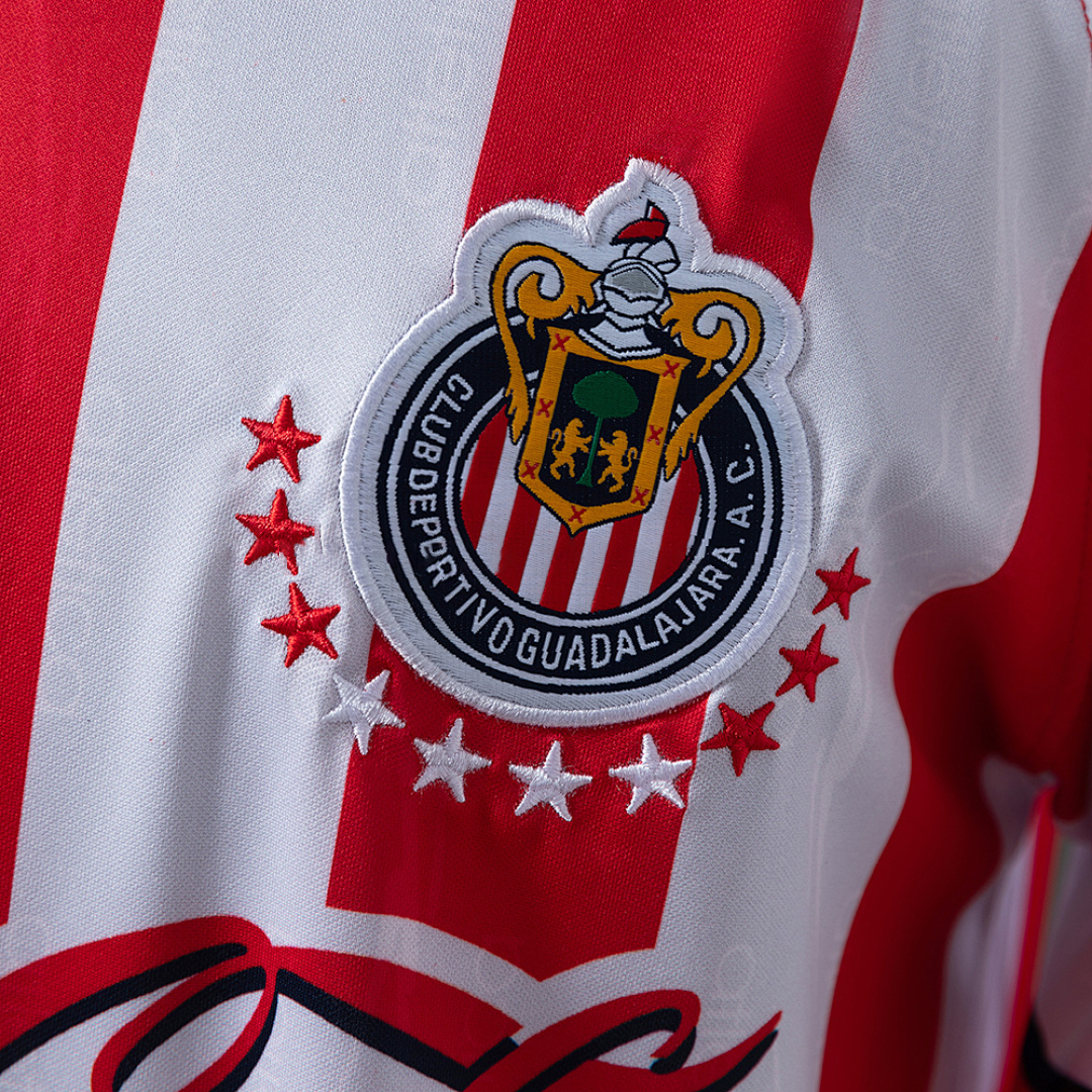 Premium magliecalciorepliche • Guadalajara 98_99 Home Long-Sleeve Retro Edition