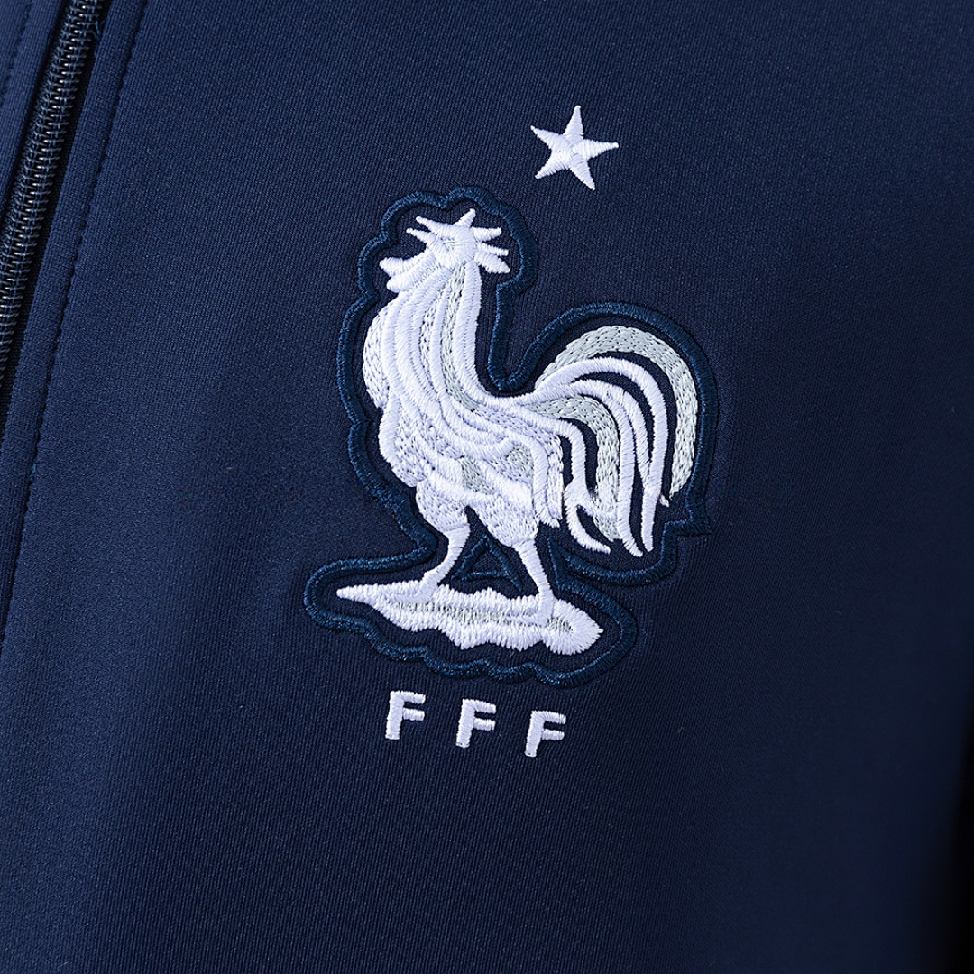 France 2014 Home Jacket Jersey – Replica Football Soccer Shirt – S–XXL