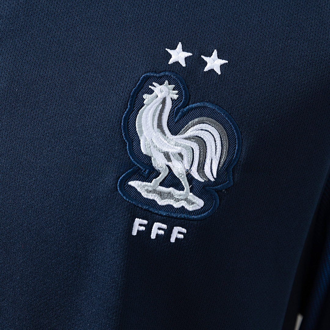 France 2018 Home Retro Jersey – Replica Football Soccer Shirt – S–XXL