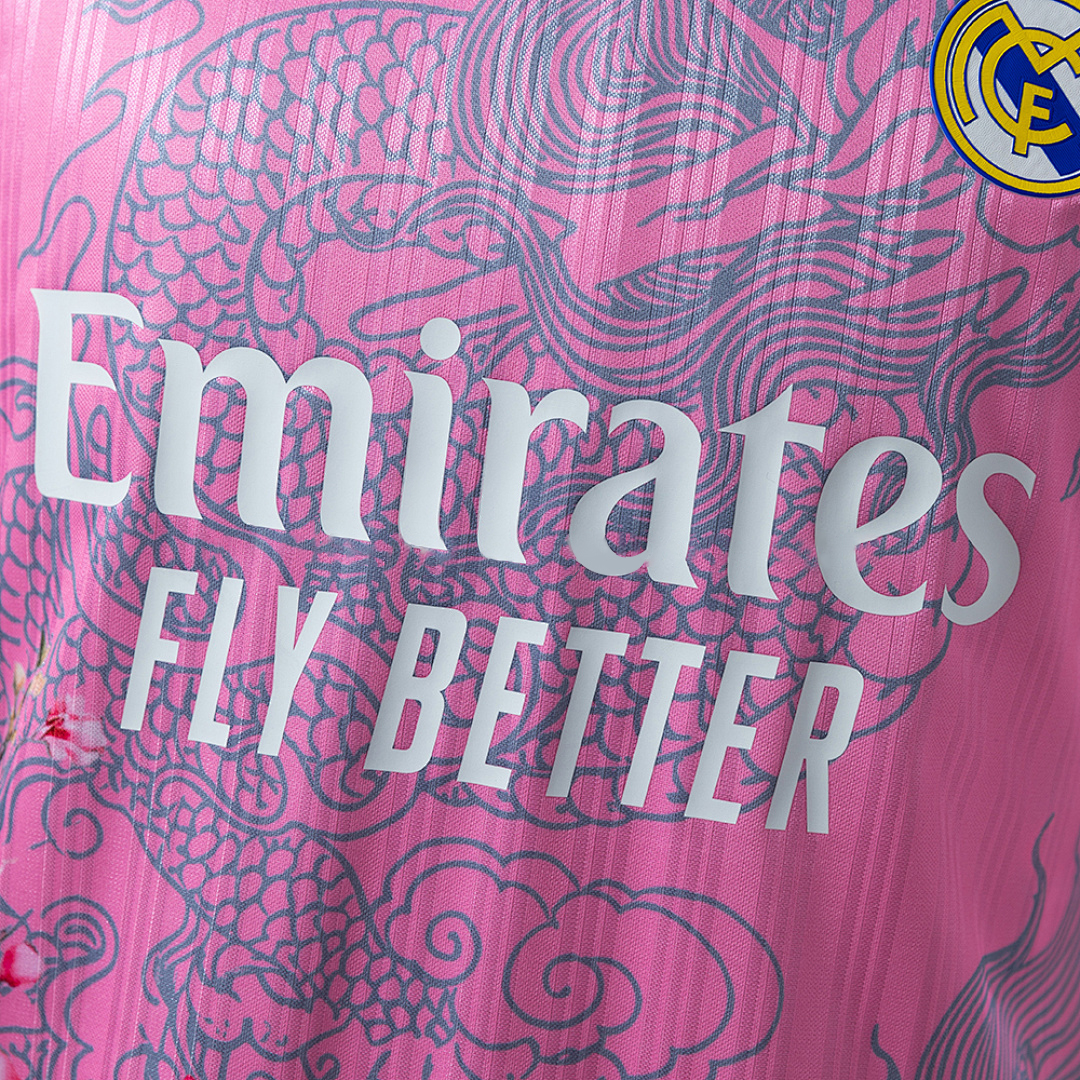 Real Madrid 25_26 Special Edition - Pink Jersey – Replica Football Soccer Shirt – S–XXL