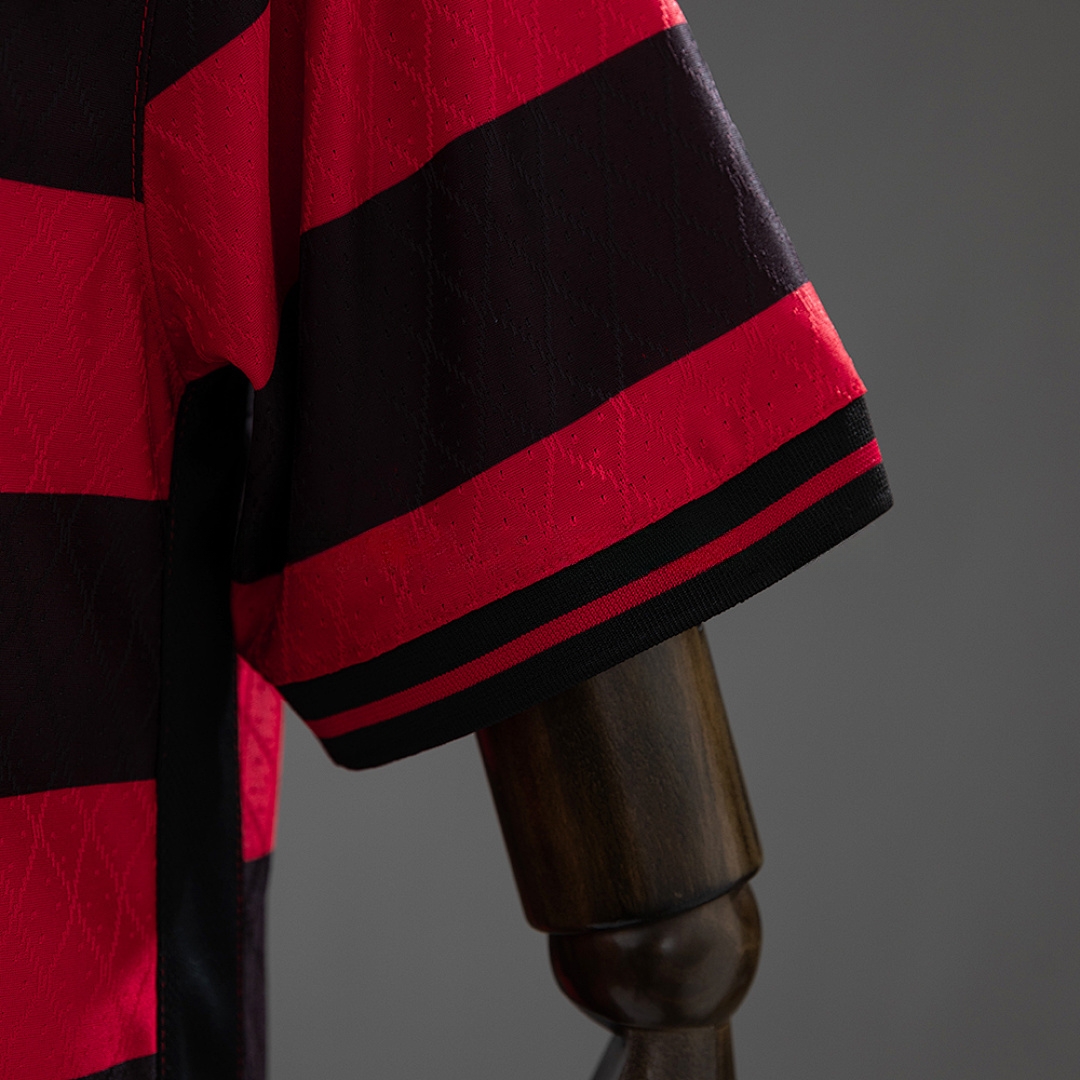Flamengo 26_27 Special Edition Red-Black Striped Jersey – Replica Football Soccer Shirt – S–4XL