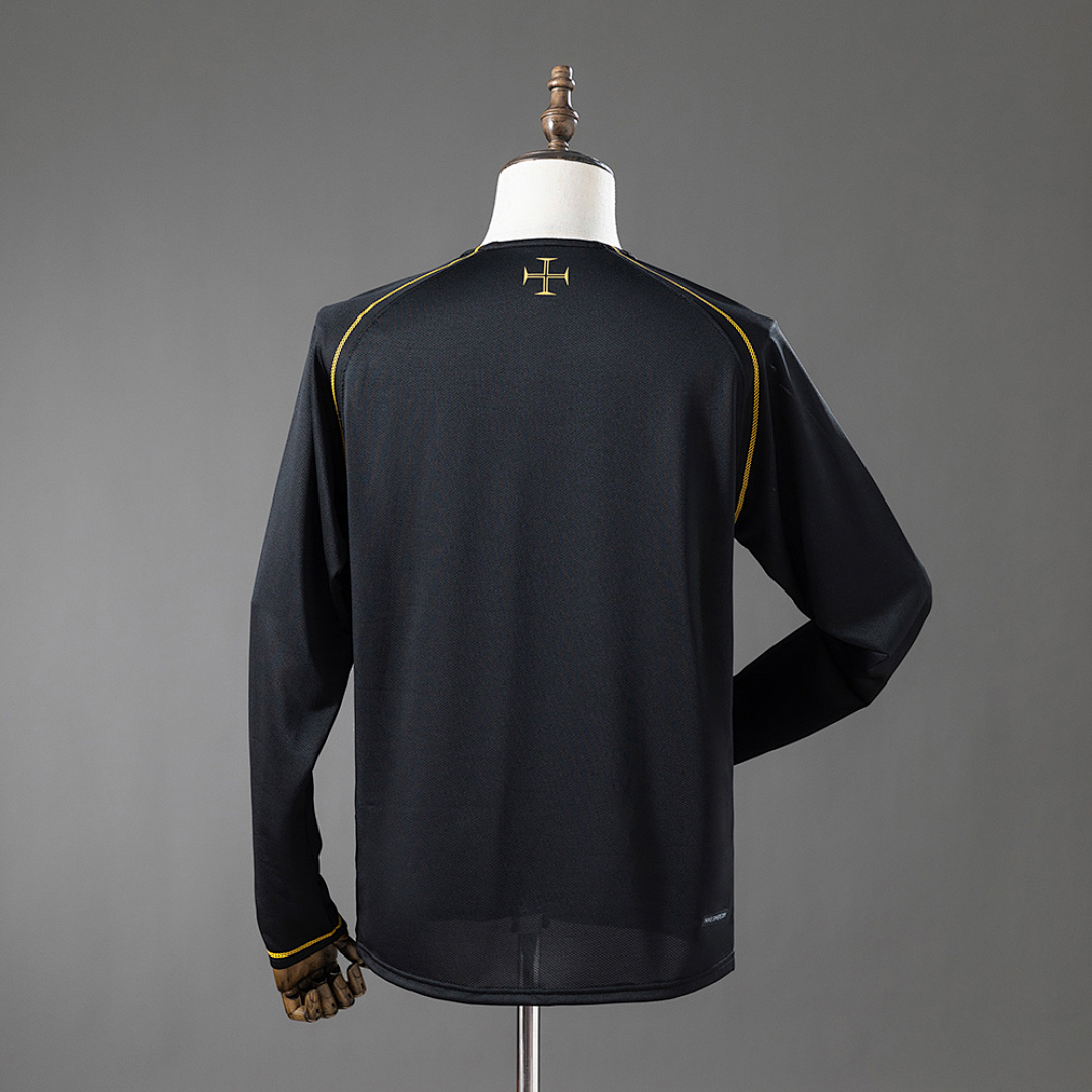 Portugal 2006 Away Long-Sleeve Retro Jersey – Replica Football Soccer Shirt – S–XXL