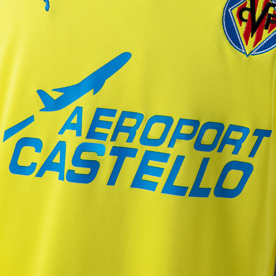 Villarreal 08_09 Home Retro Jersey – Replica Football Soccer Shirt – S–XXL