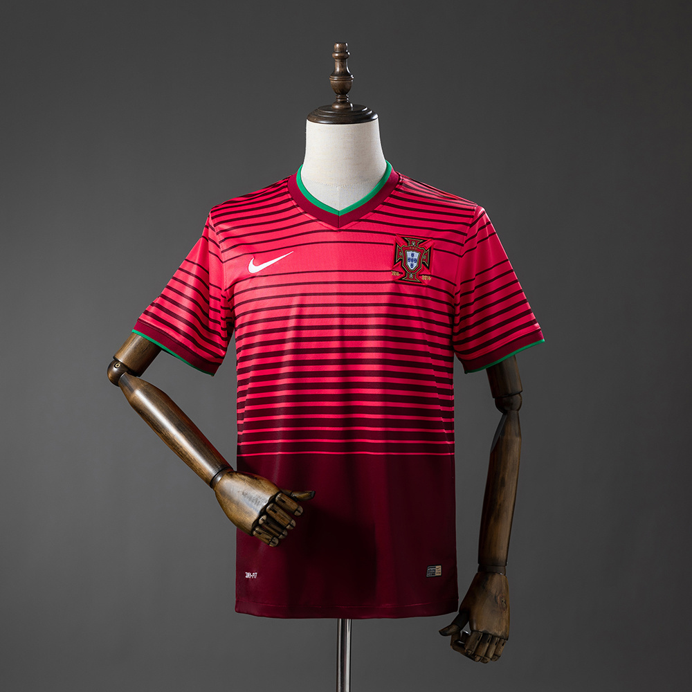 Portugal 2014 Retro Home Jersey – Replica Football Soccer Shirt – S–XXL