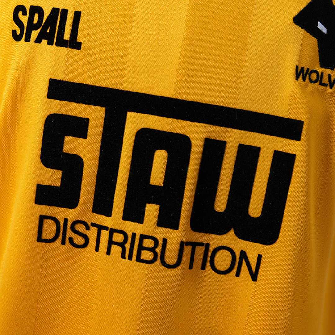 Wolves 86_87 Home Retro Jersey – Replica Football Soccer Shirt – S–XXL
