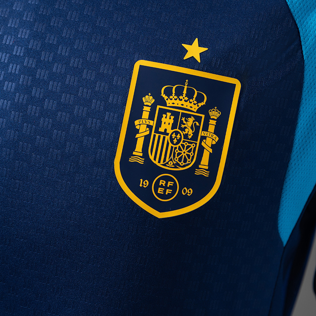 Spain 26/27 Training – Navy Blue Jersey – Replica Football Soccer Shirt – S–XXL